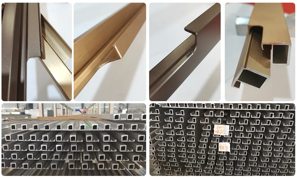 Wholesale cabinet aluminum handles