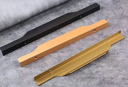 Gold cabinet aluminum handle manufacturer